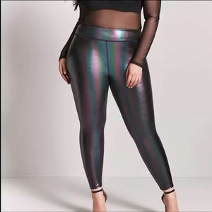 Metallic Leggings Forever 21 